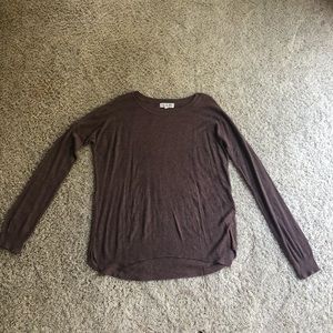 brown sweater